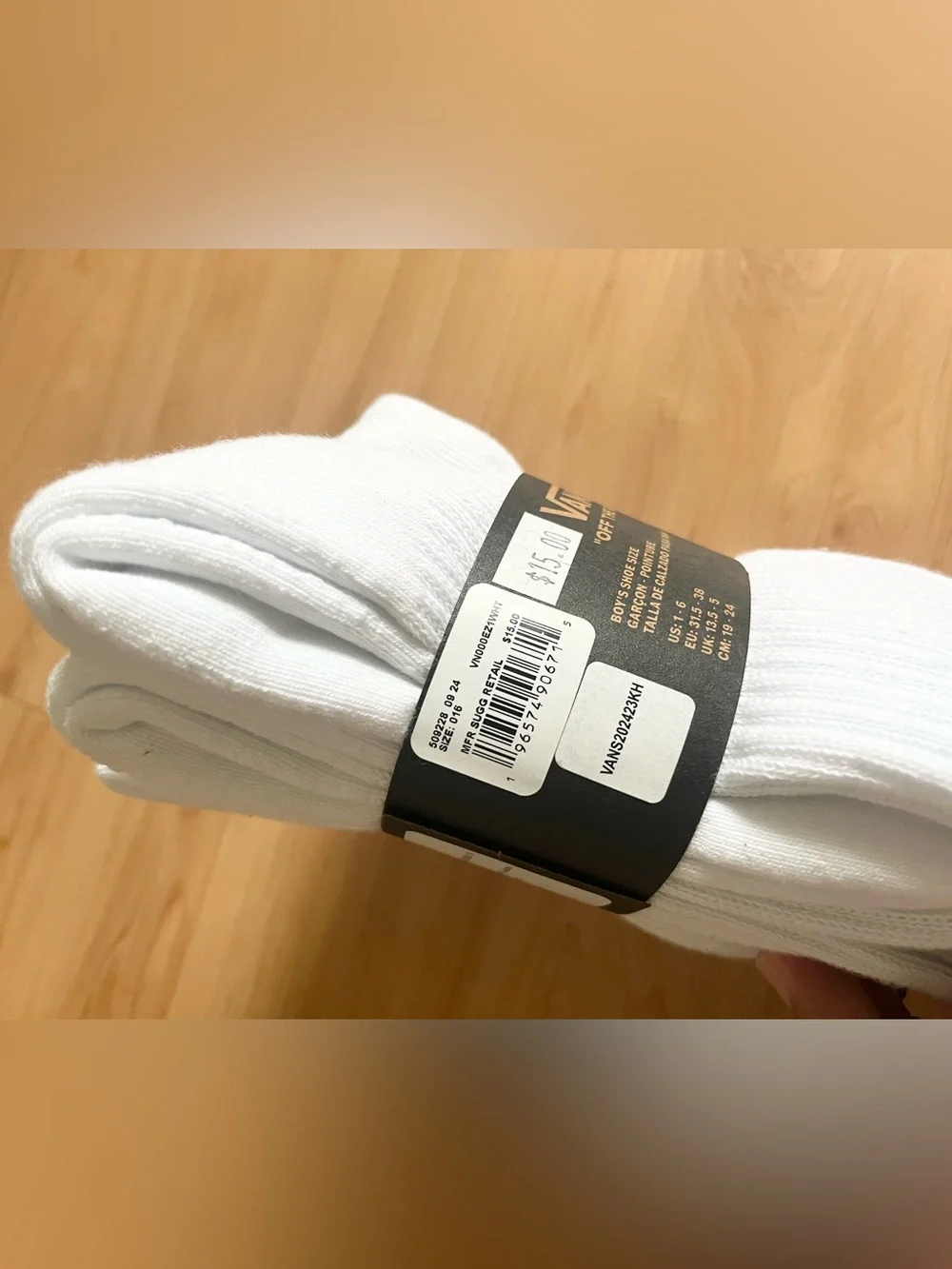 Vans Kids Classic Crew Socks 3-packs